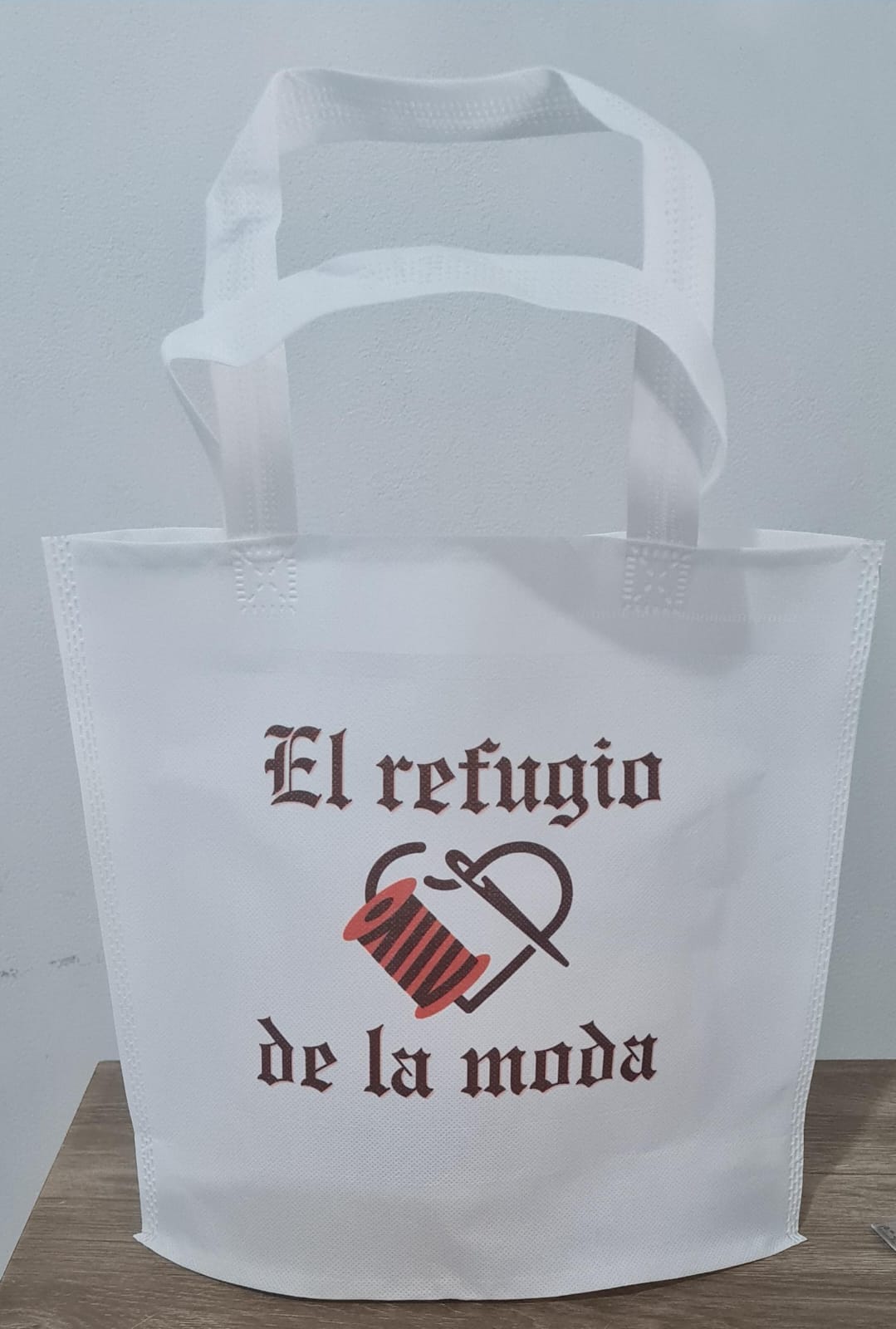 Bolsas de friselina sublimadas 30 x 30 x 10 cm